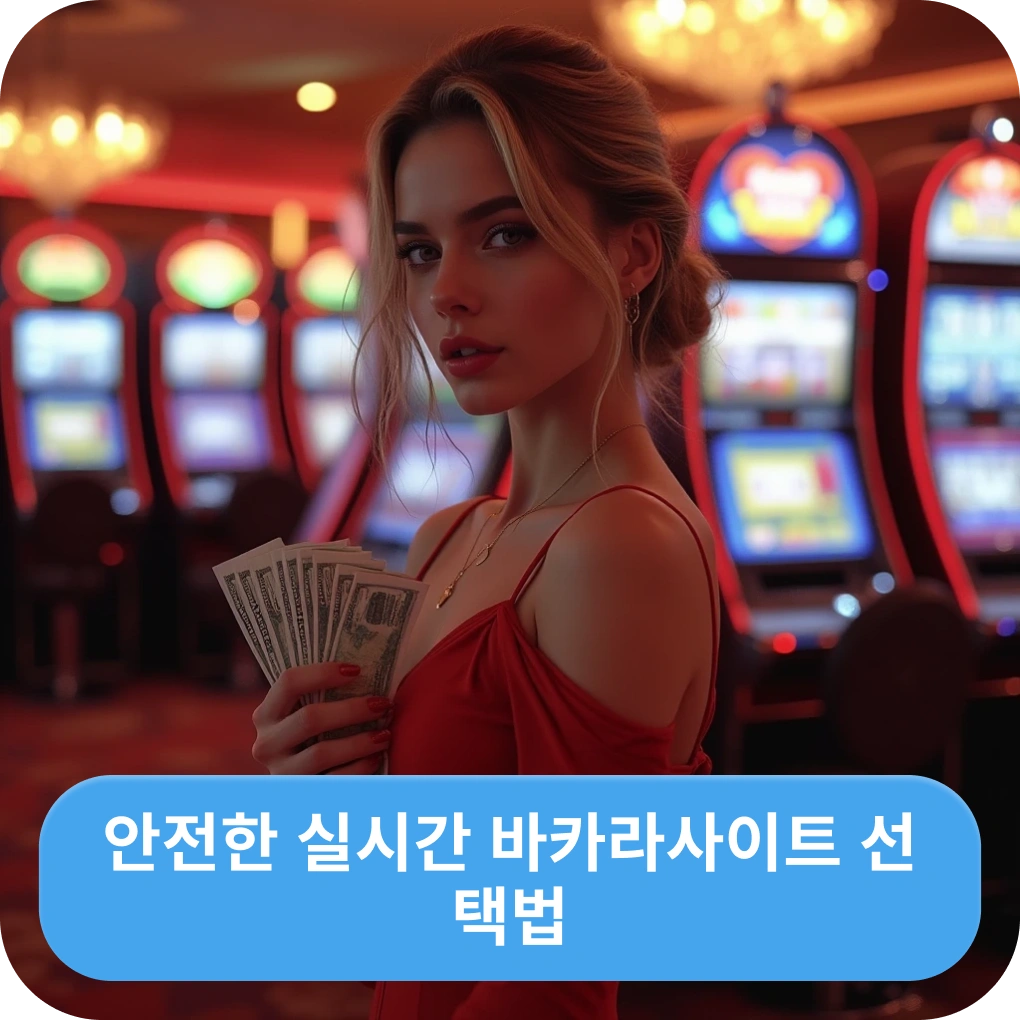 안전한 실시간 바카라사이트 선택법 팁 안전한 실시간 바카라사이트 선택법